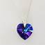 Heliotrope Heart Made With Swarovski® Crystals  Crystal Elegance