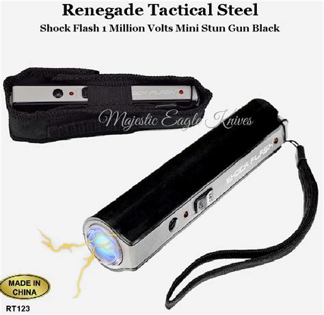 Renegade Tactical Steel Rt123 Shock Flash Powerful 100 Lumens Of Light