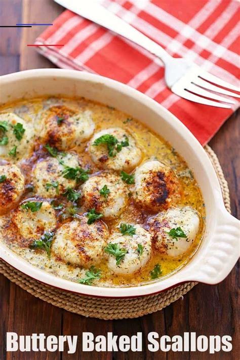 Baked Scallops with Butter and Parmesan | Healthy Recipes ...