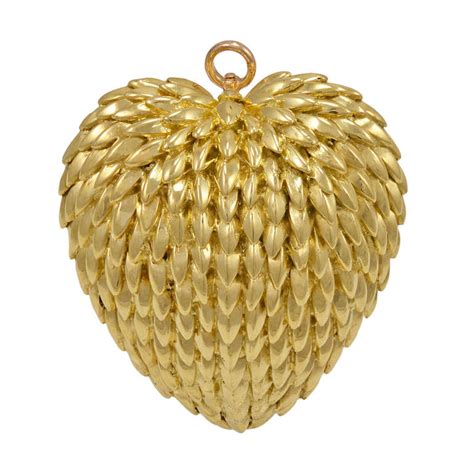 Tiffany And Co Puffy Heart Pin Or Pendant For Sale At 1stdibs Tiffany