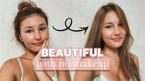 How To Look Beautiful With No Makeup Youtube
