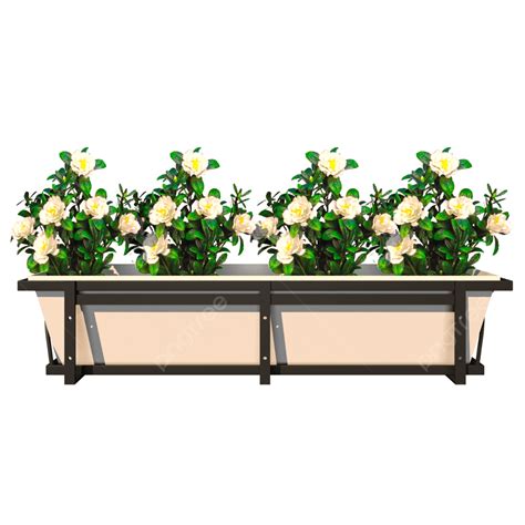 Flowers On The Balcony Flowers Balcony Decoration Png Transparent