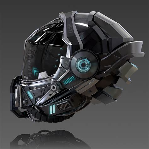 Kelly Ahn Sci Fi Helmet Design
