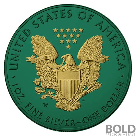 2020 Space Metals American Silver Eagle 1 Oz Bold Precious Metals