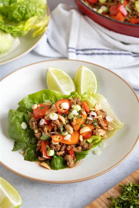 Easy Pork Yuk Sung Recipe Chinese Lettuce Wraps Effortless Foodie