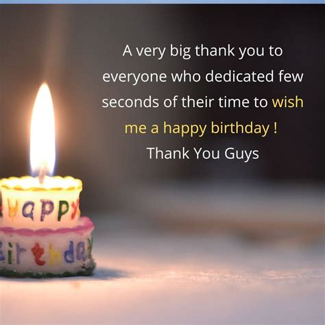 Best Thank You Messages For Birthday Wishes Quotes And Off