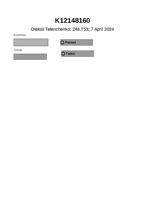 Assesment 5 Text Editing OT - K Oleksii Telenchenko; 248; 7 April 2024