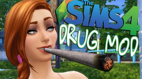 The Sims 4 Drug Mod Sims 4 Mods Youtube