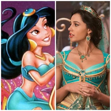 The Rule Was No Midriff Why Jasmine Doesnt Bare Her Belly In Aladdin Disney Princess
