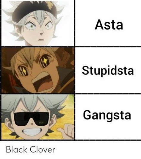 Asta Black Clover Black Clover Black Clover Memes Black Clover Anime