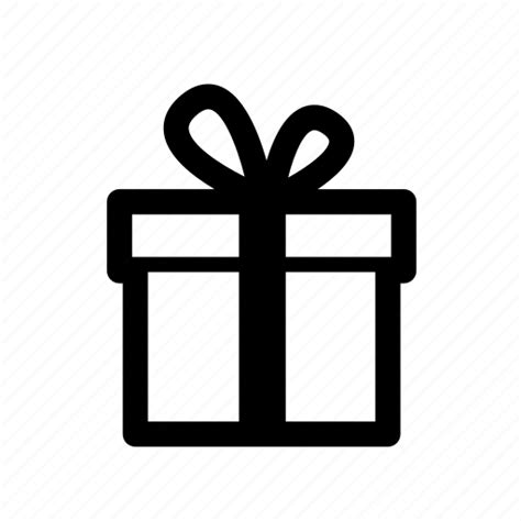 Birthday Box Christmas Free T Present Icon