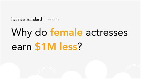 leading ladies are stealing the show but not the salary…