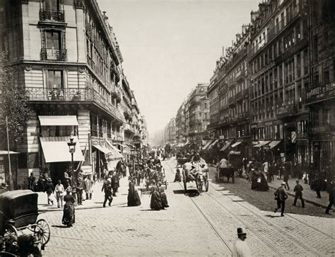 Posterazzi Paris Street Scene 1890 Nrue De Turbigo Paris 1890 Rolled