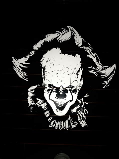 Stephen Kings It Pennywise Car Horror Decals On Storenvy