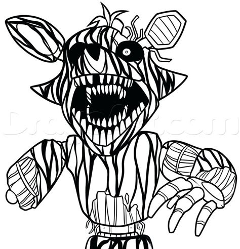 You may print them as many times as you'd like for yourself. Foxy Coloring Page at GetColorings.com | Free printable ...