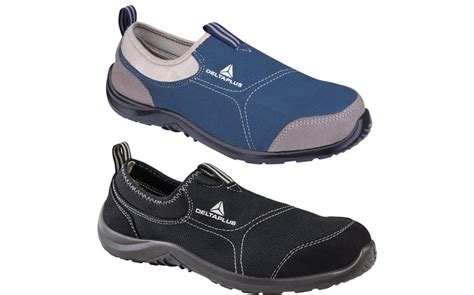Dta012 delta plus leder arbeitsschutzschuhe. DELTA PLUS Sicherheitsschuh Miami Blau/Grau S1P SRC Gr. 43 ...
