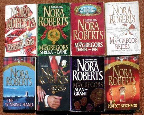 Nora Roberts 8 Pb Book Lot Macgregor Series Complete Ebay