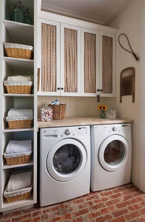 Old Fashioned Meets Modern Laundry Room Design Laundry Room Cabinets