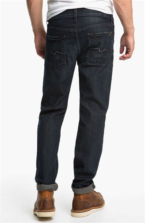 7 For All Mankind Standard Straight Leg Jeans Chester Row Nordstrom