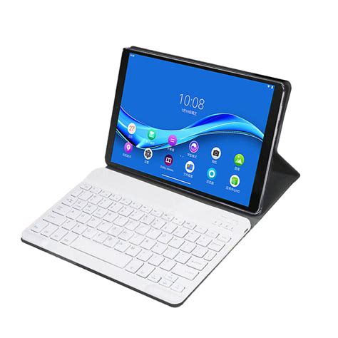 Magnetic Wireless Bluetooth Keyboard For Lenovo Tab M10 Fhd Plus 103