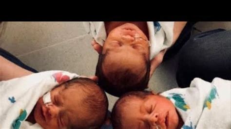 Woman Gives Birth To Extremely Rare Identical Triplets 939 Lite Fm Mick Lee