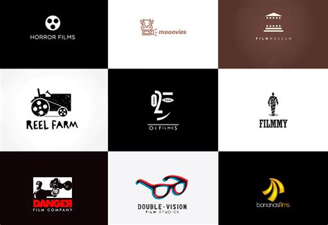 10 Logos Criativos: Empresas Cinematográficas | Logos para empresas, Logos de empresas, Logos