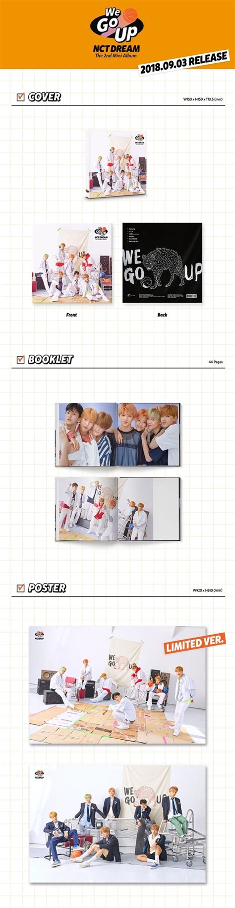 Nct Dream We Go Up K Pop Pink Store