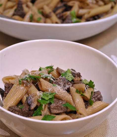 Add the black pepper, parsley, and thyme. Leftover Prime Rib Pasta - Recipes - #Leftover #Pasta # ...