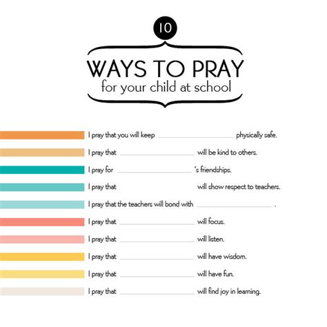 10 Ways To Pray For Your Child At School Imom