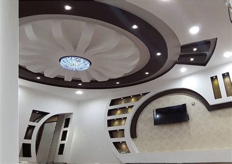 False ceiling designs for hall with two fans. Latest POP design for hall, 50 false ceiling designs for ...