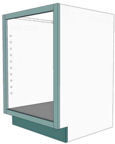 These cabinets usually support the countertops. How to Build a Cabinet with Dado Joints - Sawdust Girl®