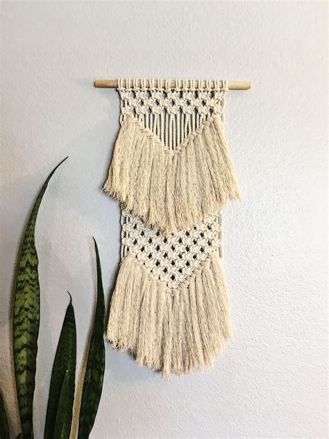 Macrame Wall Hanging / Wall Hanging / Small Wall Hanging / Small