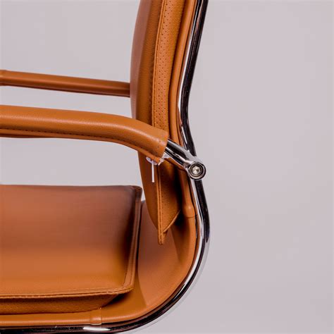 Gunar Pro Low Back Office Chair In Cognac By Homethreads