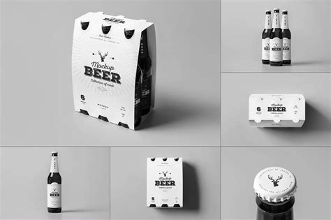 15 Best Free Beer Box Mockup Psd Templates Mockup Den