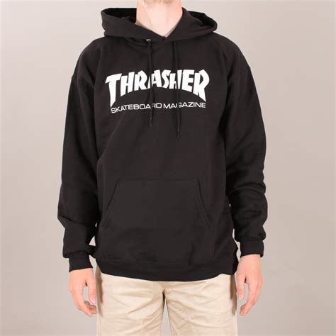 Køb Thrasher Skate Mag Logo Hood Sweatshirt Online I Vores Webshop