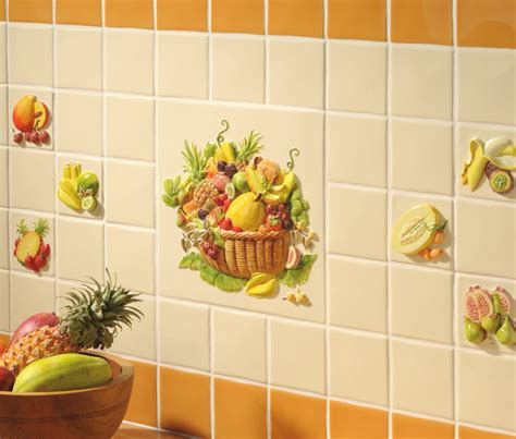 Labelle Collection Original Tiles And Bathrooms Floral Garland Hand