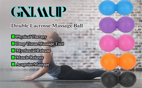 Nctp Peanut Massage Ball Deep Tissue Peanut Massage Tool For Neck Upper Back