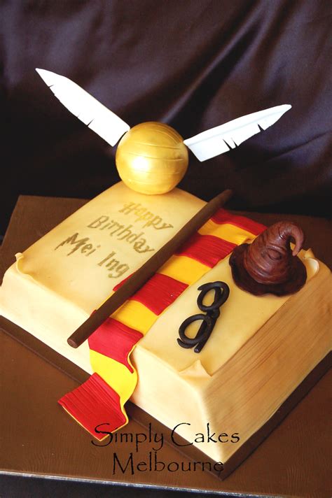 Check spelling or type a new query. Simply Cakes Melbourne: Harry Potter Book cake