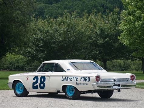 Ford Galaxie 500 Xl 427 Lightweight Nascar Race Car 1963 Full Hd