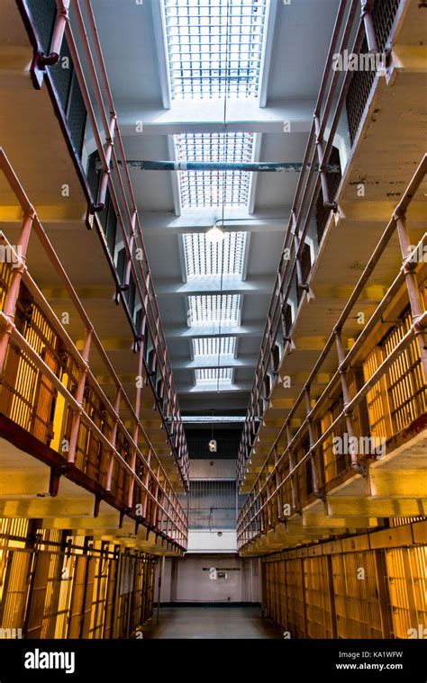 Cellblock Jail Cells Alcatraz Hi Res Stock Photography And Images Alamy