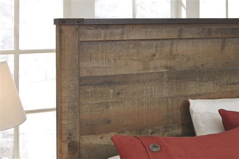 Signature Design By Ashley® Trinell Rustic Brown Panel Bed Colders