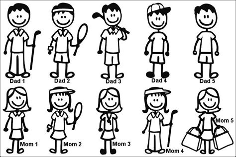 9 Best Images Of Free Printable Stick People Clip Art Stick People