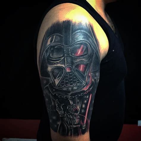 Since it's release, the star wars franchise has become a ravenous juggernaut in the entertainment industry. 50 Cool Star Wars Tattoos Designs and Ideas (2018 ...