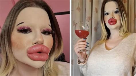 Woman With The World S Biggest Lips Now Wants Huge Cheekbones
