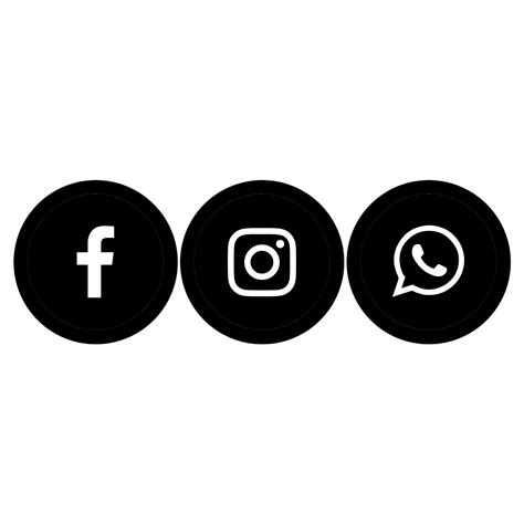 Whatsapp Logo Twitter Logo Facebook Logo Instagram Logo Png Image With Reverasite