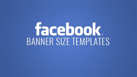 facebook banner size templates  premium templates