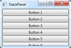 Wpf Tutorial Stackpanel