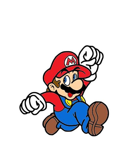 Mario Jumping With Color By Dayaman On Deviantart