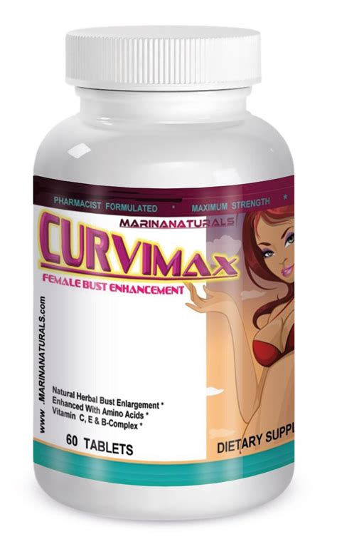 galleon curvimax female breast enhancement and enlargement pills 60 tablets by marinanaturals
