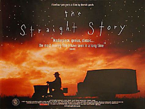 The Straight Story 1999 British Quad Poster Posteritati Movie Poster